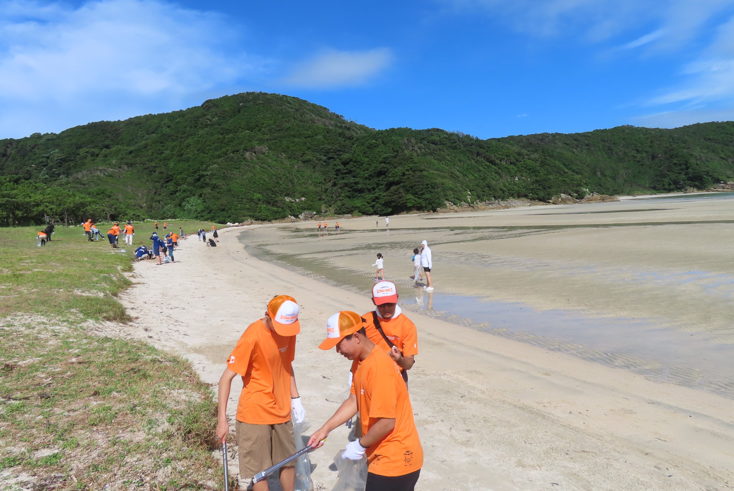 環境省選定･快水浴場百選の一つ「蛤浜海水浴場」